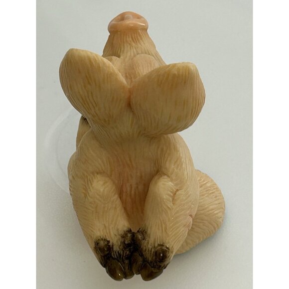 Vintage Piggin' Kiss Me by David Corbridge 1997 Hand Made Pig Figurine 3" Tall - Picture 8 of 9